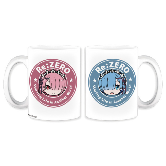 Re:ゼロから始める異世界生活 ちゅるキャラ マグカップ レム&ラム