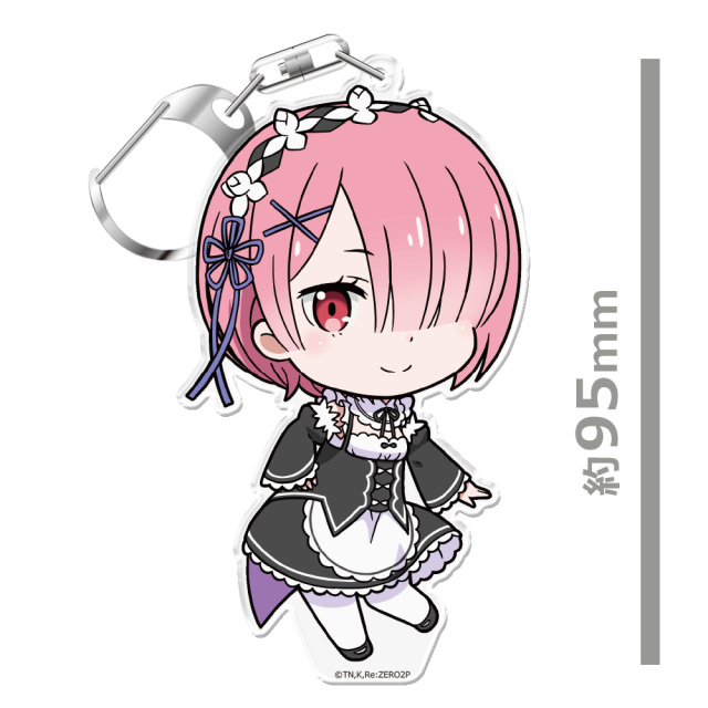 Re:ゼロから始める異世界生活 常夏のアクリルスタンドキーホルダー ラム Re:ゼロから始める異世界生活 ぷにこれ！キーホルダー(スタンド