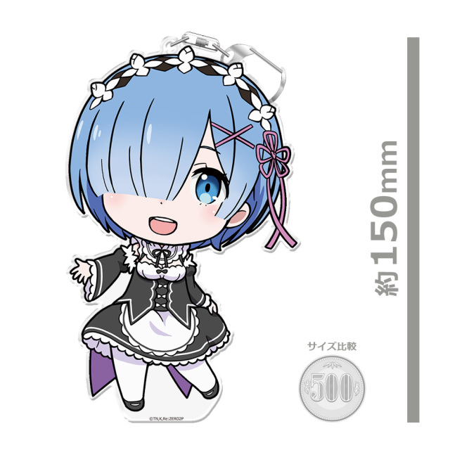 Re:ゼロから始める異世界生活 でかぷにこれ！キーホルダー(スタンド付