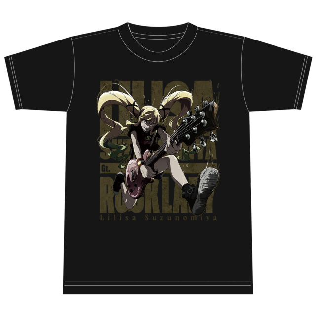 TVアニメ『ロックは淑女の嗜みでして』 Tシャツ 鈴ノ宮りりさ ロック