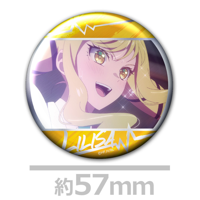 ロックは淑女の嗜みでして　院瀬見ティナ　缶バッジ　48個セット　ロックレディ 院瀬見ティナ 65mm缶バッジ [ロックは淑女の嗜みでして] | 二