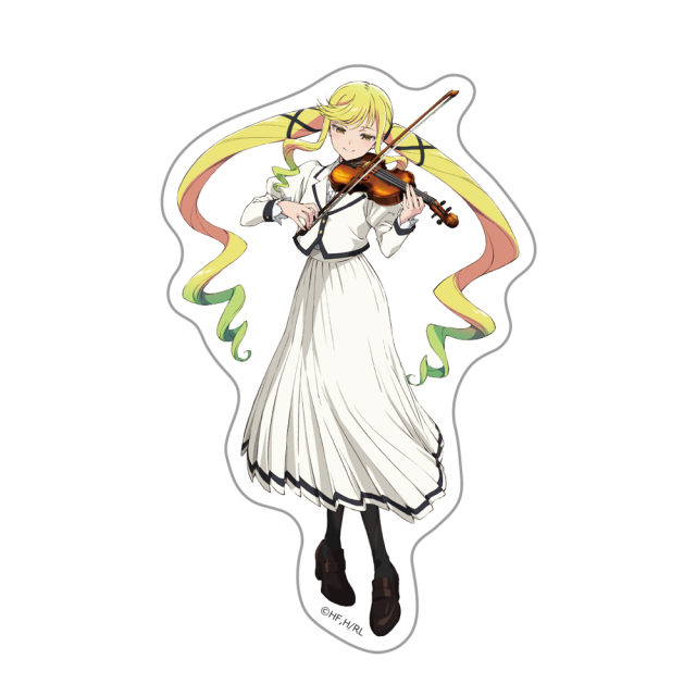 TVアニメ『ロックは淑女の嗜みでして』 ダイカットステッカー 鈴ノ宮りりさ