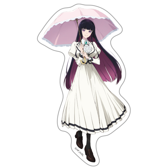 TVアニメ『ロックは淑女の嗜みでして』 ダイカットステッカー 黒鉄音羽