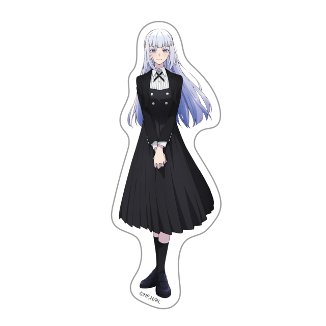 TVアニメ『ロックは淑女の嗜みでして』 ダイカットステッカー 白矢環