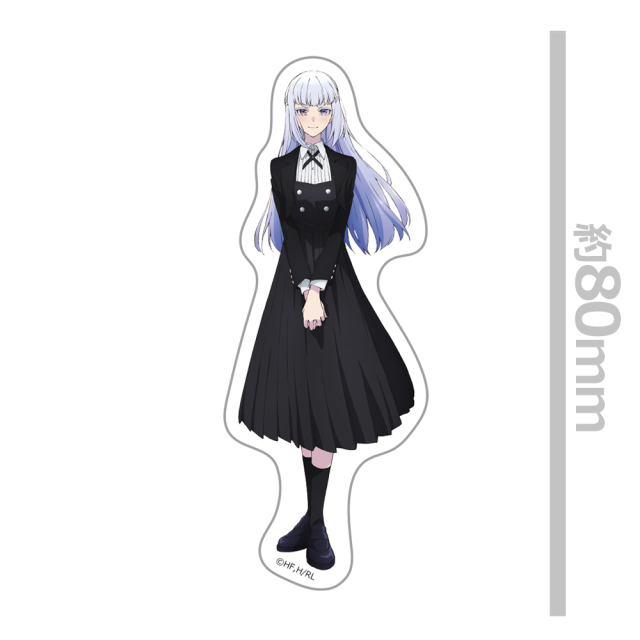 TVアニメ『ロックは淑女の嗜みでして』 ダイカットステッカー 白矢環