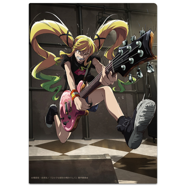 TVアニメ『ロックは淑女の嗜みでして』 クリアファイル りりさ&音羽