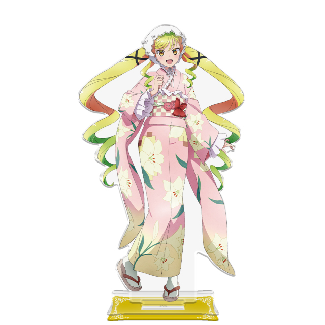 ロックは淑女の嗜みでして BIGアクリルキャラスタンド 鈴ノ宮りりさ 振袖ver.【描き下ろし】