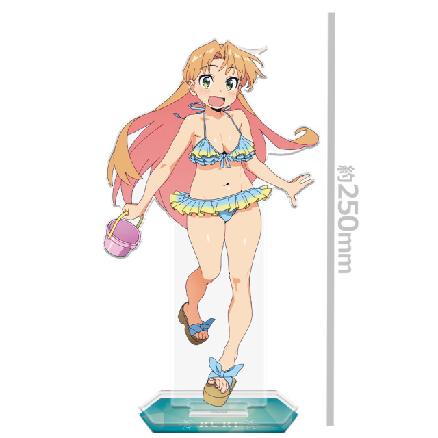 瑠璃の宝石 BIGアクリルスタンド 水着 瑠璃の宝石 BIGアクリルキャラスタンド 谷川 瑠璃 水着ver.【描き下ろし】