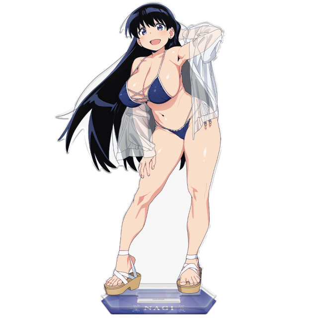 瑠璃の宝石 BIGアクリルキャラスタンド 荒砥 凪 水着ver.【描き下ろし】