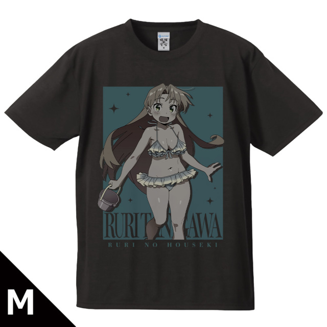 瑠璃の宝石 Tシャツ 谷川 瑠璃 水着ver. Mサイズ【描き下ろし】