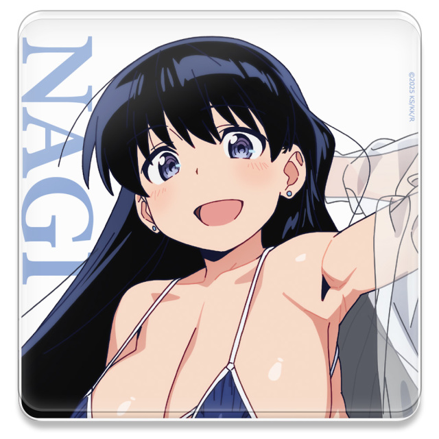 瑠璃の宝石 アクリルコースター（スタンド付） 荒砥 凪 水着ver.【描き