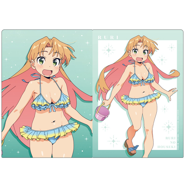 瑠璃の宝石 クリアファイル 谷川 瑠璃 水着ver.【描き下ろし】