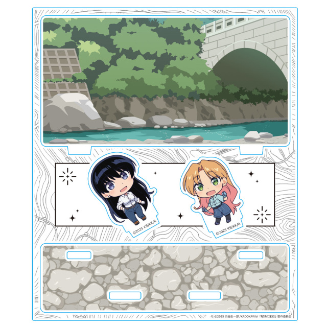 瑠璃の宝石 アクリルジオラマ 瑠璃＆凪