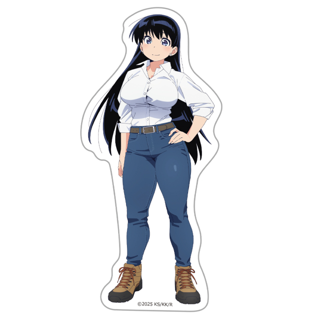 瑠璃の宝石 ダイカットステッカー 荒砥 凪