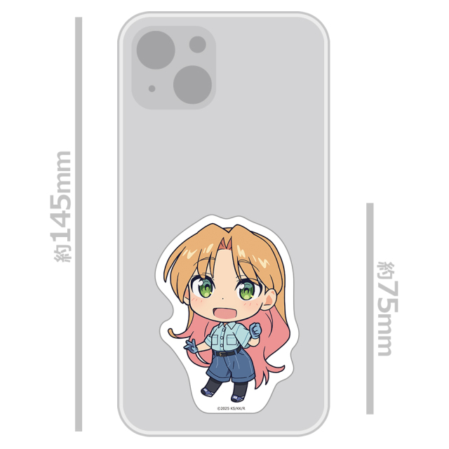 瑠璃の宝石 ダイカットステッカー 谷川 瑠璃 デフォルメver.