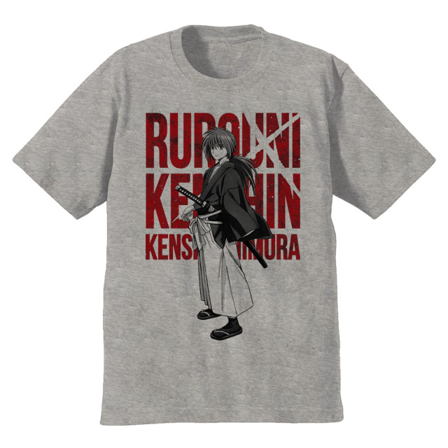 ALSTYLE / 90s/るろうに剣心/Tシャツ/M/コットン/BLK/無地/ TVアニメ「るろうに剣心 -明治剣客浪漫譚-」 Tシャツ［剣心］ Mサイズ