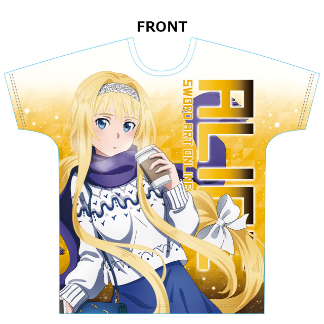 ソードアート・オンライン アリシゼーション War of Underworld フルグラフィックTシャツ［アリス］