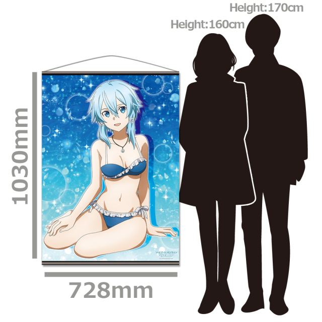 シノン　タペストリー　4種　セット　ソードアート・オンライン　sao ソードアート・オンライン アリシゼーション War of Underworld B1