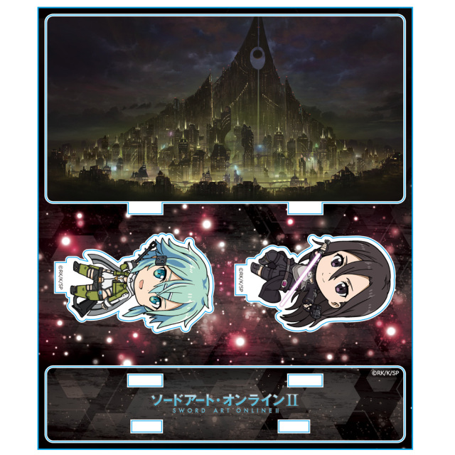 SAO ソードアート　富士急コラボ特典　ランチョンマット　キリト　シノン ソードアート・オンライン アリシゼーション』×富士急ハイランド