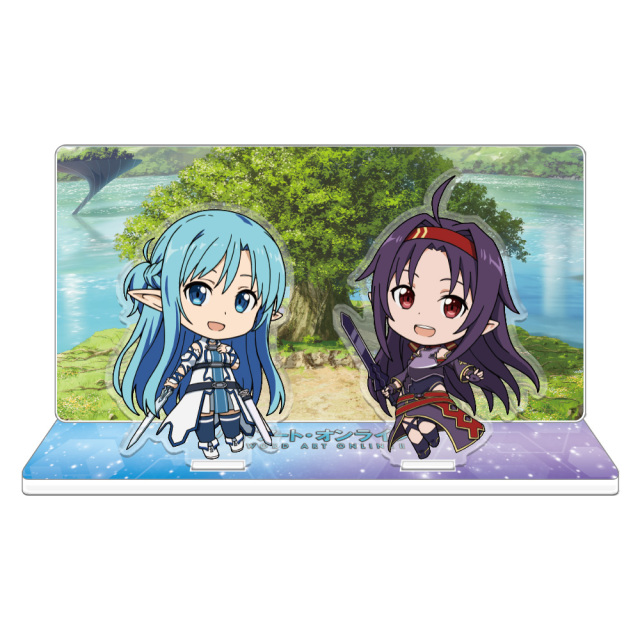 ソードアート・オンラインII アクリルジオラマC[アスナ＆ユウキ