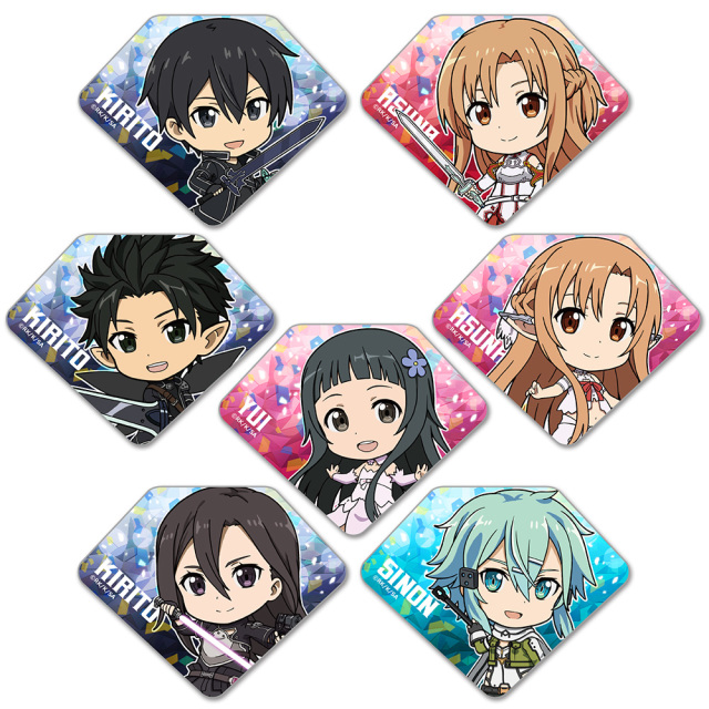 ソードアート・オンライン トレーディングプリズムバッジ vol.1(1pcs)