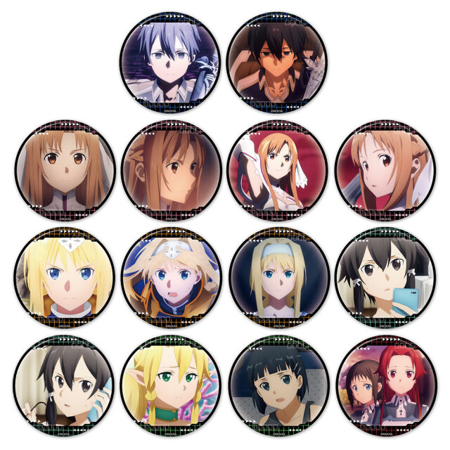ソードアート・オンライン アリシゼーション War of Underworld トレーディング缶バッジ(1pcs)