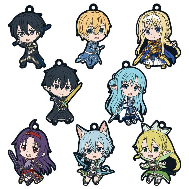 ソードアート・オンライン ラバーストラップコレクション vol.1(1pcs)