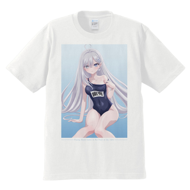 死亡遊戯で飯を食う。 Tシャツ XLサイズ 幽鬼 スクール水着ver.