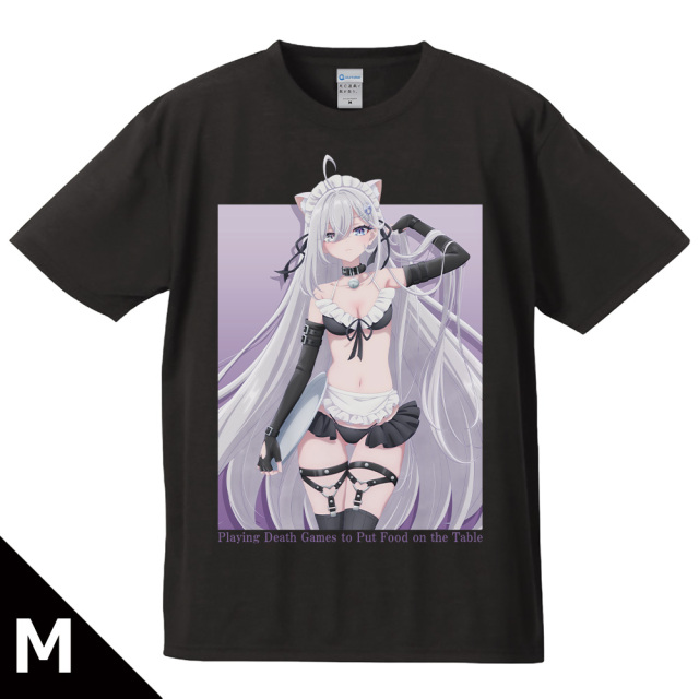 死亡遊戯で飯を食う。 Tシャツ 幽鬼 ねこみみ水着メイド ver. Mサイズ 【描き下ろし】