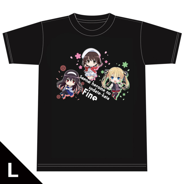 劇場版 冴えない彼女の育てかた Fine Tシャツ［恵&英梨々&詩羽］ Lサイズ