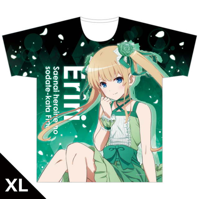 劇場版「冴えない彼女の育てかた Fine」 フルグラフィックTシャツ［澤村・スペンサー・英梨々］ XLサイズ【描き下ろし】