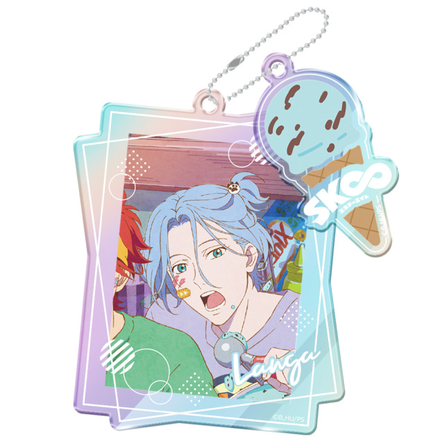SK∞ エスケーエイト ホログラムアクリルキーホルダーB［ランガ］