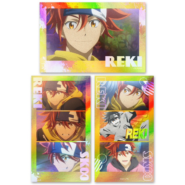 SK∞ エスケーエイト サムネイルキラステッカーセット 喜屋武暦