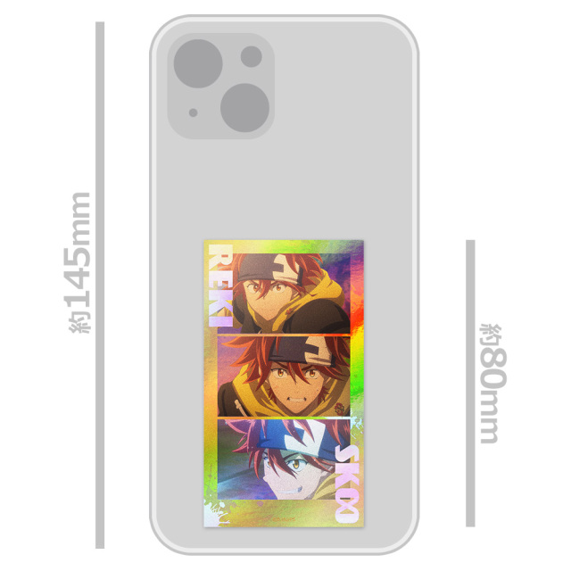 SK∞ エスケーエイト サムネイルキラステッカーセット 喜屋武暦