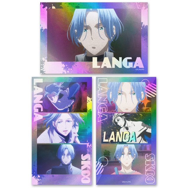 SK∞ エスケーエイト サムネイルキラステッカーセット 馳河ランガ