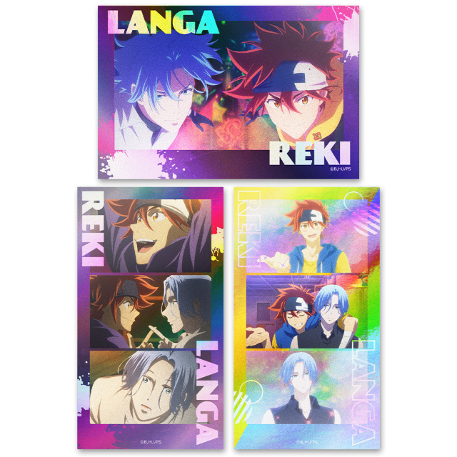 SK∞ エスケーエイト サムネイルキラステッカーセット 暦&ランガ