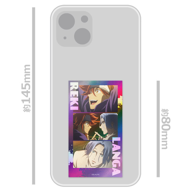 SK∞ エスケーエイト サムネイルキラステッカーセット 暦&ランガ