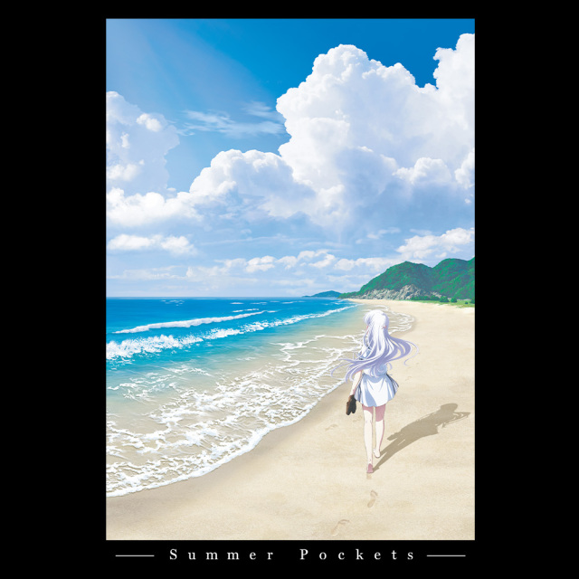 TVアニメ 『Summer Pockets』 Tシャツ ティザービジュアル Mサイズ