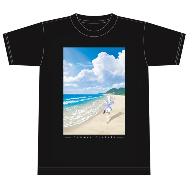 TVアニメ 『Summer Pockets』 Tシャツ ティザービジュアル Lサイズ
