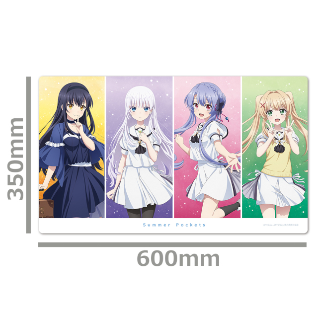 TVアニメ 『Summer Pockets』 キャラクターラバーマット しろは