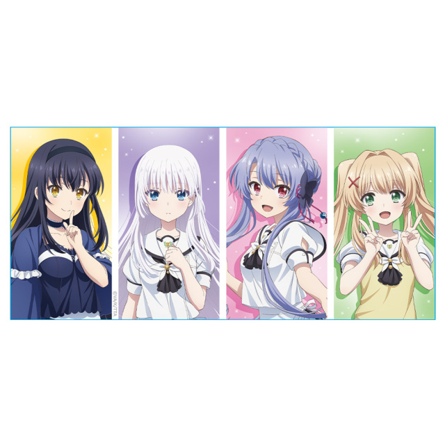 Summer Pockets BIGうちわ　４種　しろは　鴎　美希　　識 TVアニメ 『Summer Pockets』 ダイカットステッカー 鳴瀬 しろは
