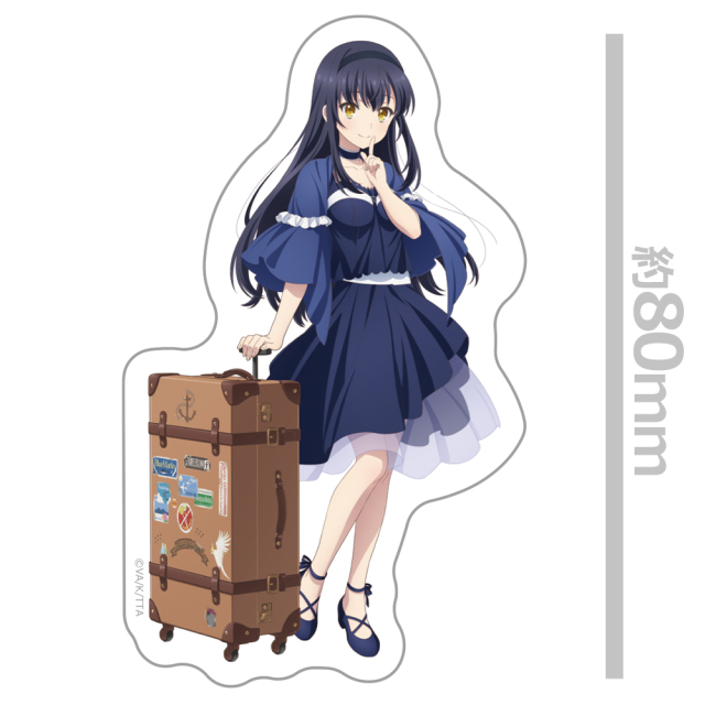 SummerPockets サマポケ ゲーマーズ ダークガーリー しろは うみ TVアニメ 『Summer Pockets』 ダイカットステッカー 久島 鴎