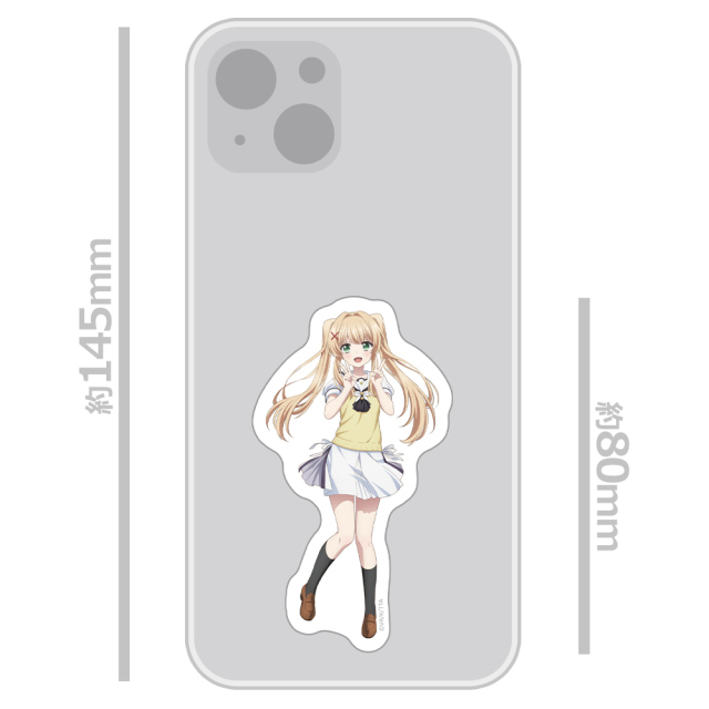 TVアニメ 『Summer Pockets』 ダイカットステッカー 紬 ヴェンダース