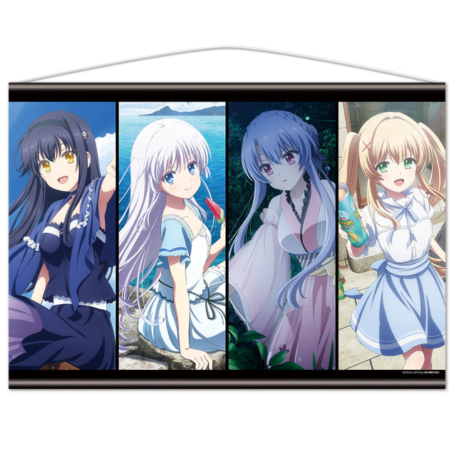 TVアニメ 『Summer Pockets』 B2タペストリー しろは＆蒼＆鴎＆紬