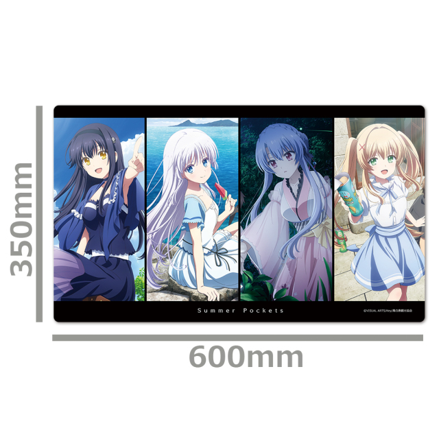 TVアニメ 『Summer Pockets』 キャラクターラバーマット しろは＆蒼