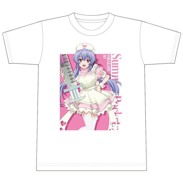 TVアニメ 『Summer Pockets』 Tシャツ 空門 蒼 ナースメイドver. L