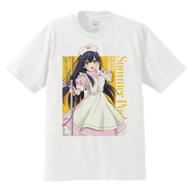 Little Parade Tシャツ Mサイズとマスク＋ひなたにユメを散らかして TVアニメ 『Summer Pockets』 Tシャツ 久島 鴎 ナースメイドver. M