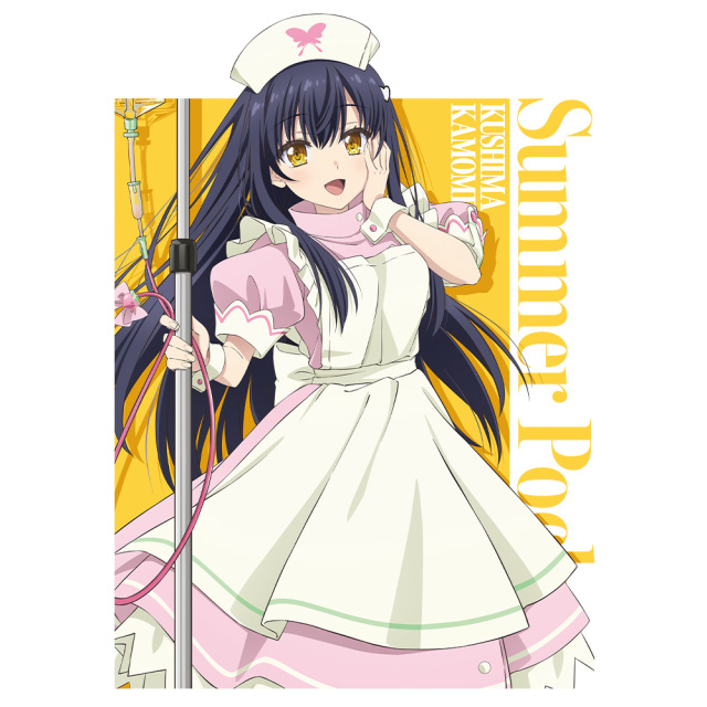 TVアニメ 『Summer Pockets』 Tシャツ 久島 鴎 ナースメイドver. L
