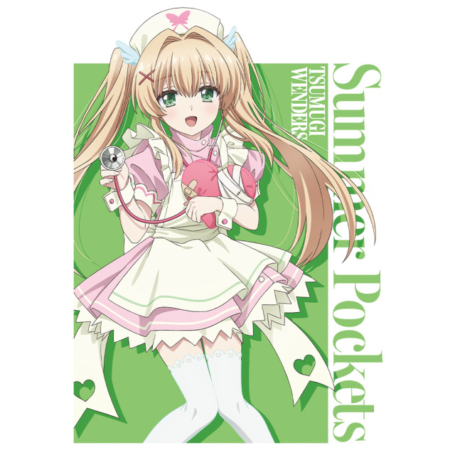TVアニメ 『Summer Pockets』 Tシャツ 紬 ヴェンダース ナースメイド