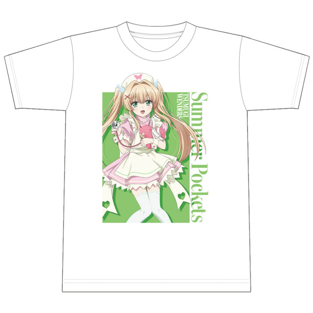 TVアニメ 『Summer Pockets』 Tシャツ 紬 ヴェンダース ナースメイド
